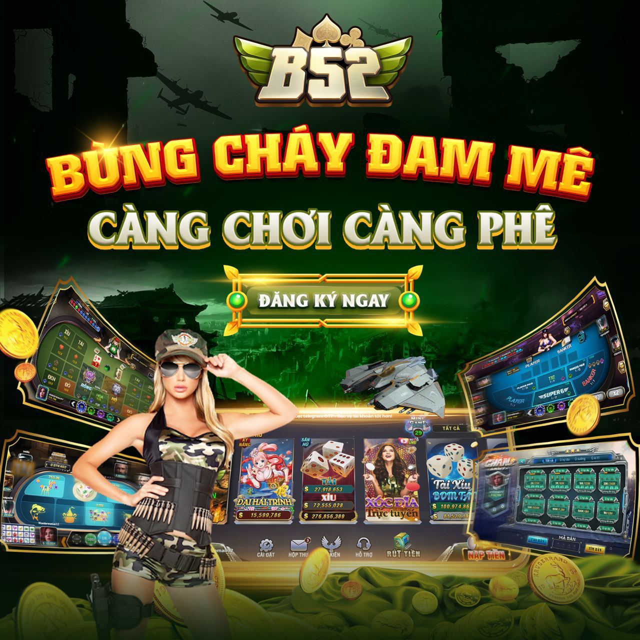 Banner Side Bar B52Pro